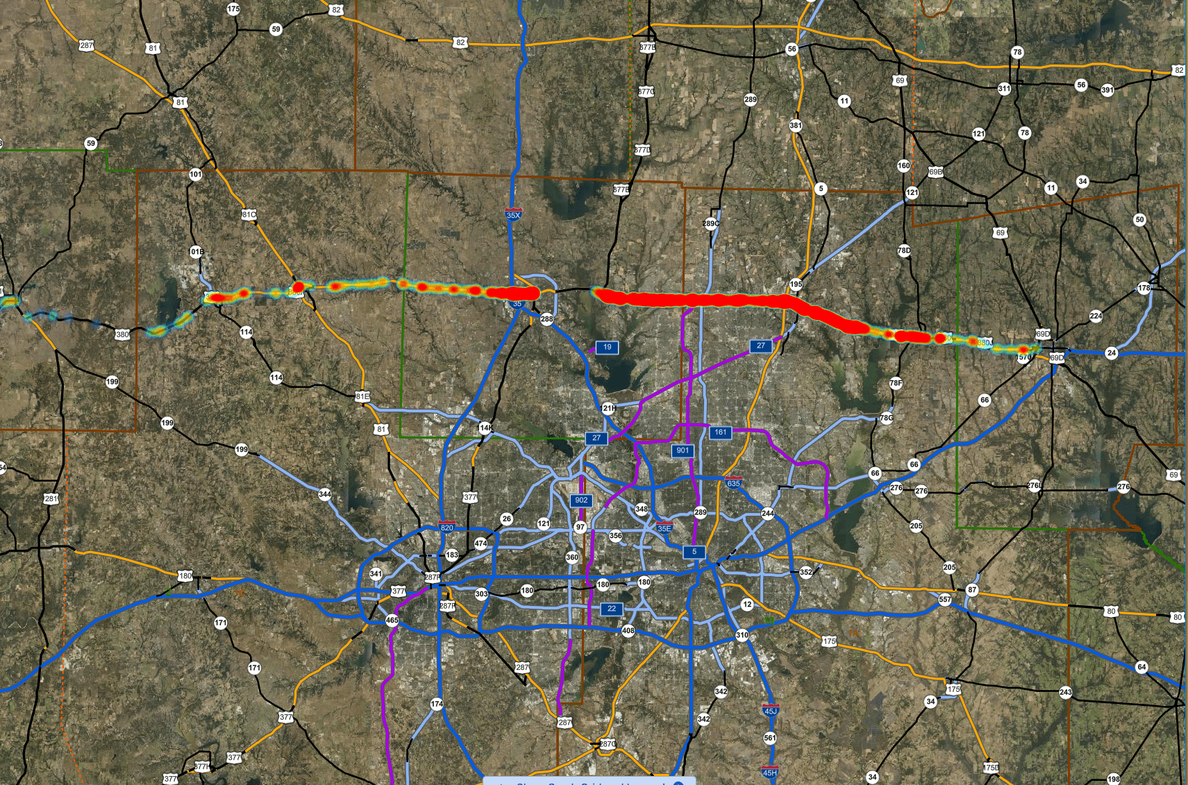 U.S. 380: A Dangerous Corridor for Car and Truck Wrecks