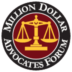 Million Dollar Advocates Forum — Member award badge